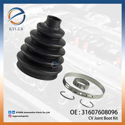 CV জয়েন্ট বুট কিট শ্যাফ্ট ফ্রন্ট ইনার CV জয়েন্ট বুট কিট 31607608096 3160 7608 096 BMW X3 F25 X4 F26 X5 F15 F85 X6 F16 F86 এর জন্য